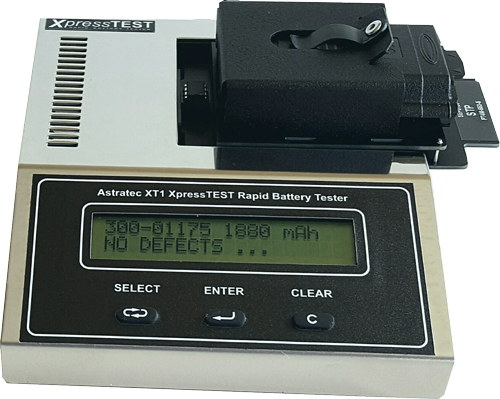XT1/S -  Sepura Tetra radio  Battery Tester. FAST 10 SECOND TEST FOR SEPURA STP & SRH BATTERIES.  APPROVED by SEPURA. 